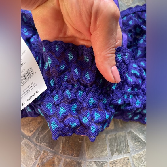 Hanky Panky Cross-Dyed Leopard Retro Bralette - Picture 12 of 14